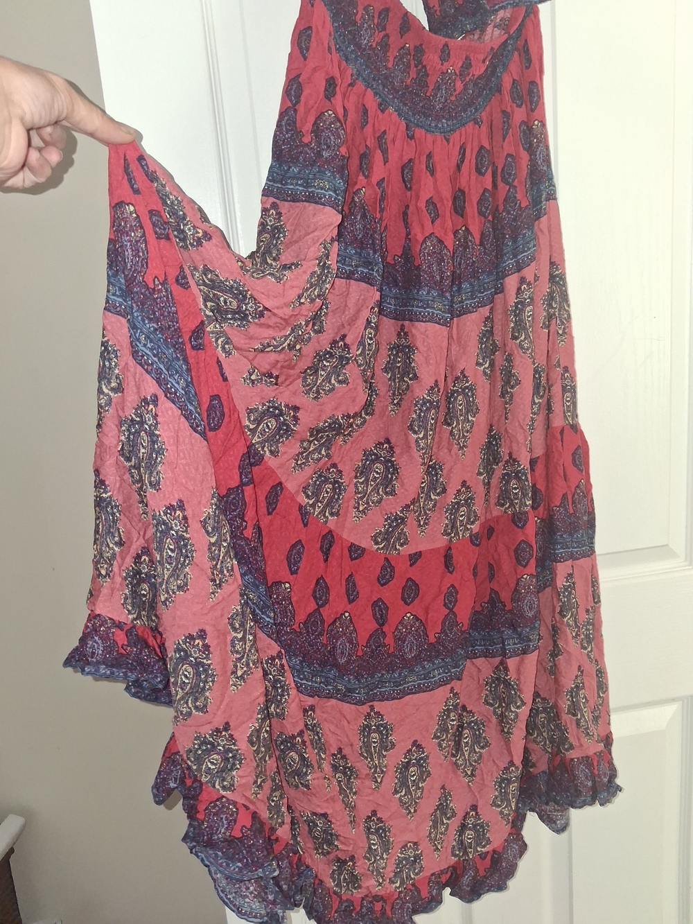 2 Piece Set Free People Intimately Printed Patchwork RARE SeT - Picture 3 of 8